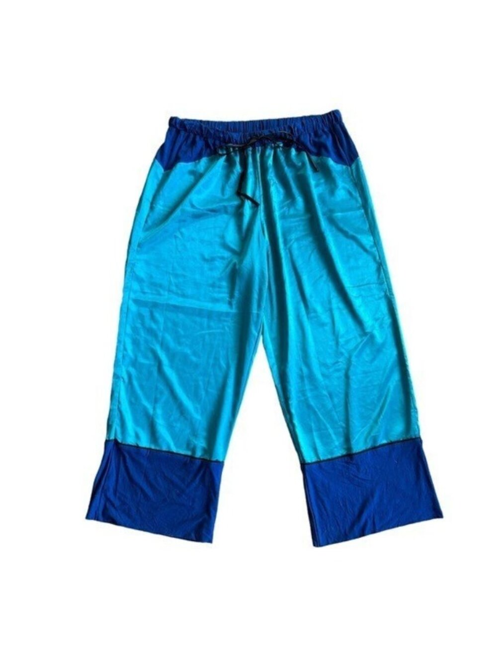 Cacique x Sophie Theallet 18 / 20 Pajama Pants PJ Color Block Satin Lane‎ Bryant